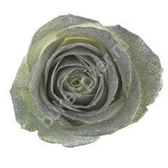 Роза - Avalanche crystal look silver