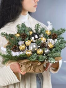 Композиция с Конфетами Ferrero и Нобилисом