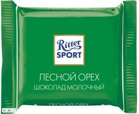 Шоколад молочный Ritter Sport Лесной орех