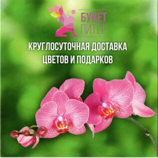 Подарочная открытка "Букет-Питер"