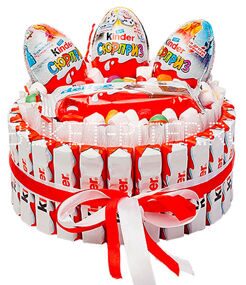 Тортик с KINDER SURPRISE