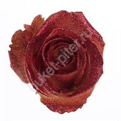 Роза Avalanche glitter look red