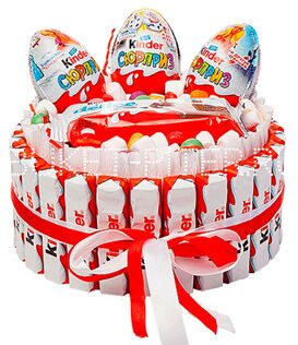 Тортик с KINDER SURPRISE